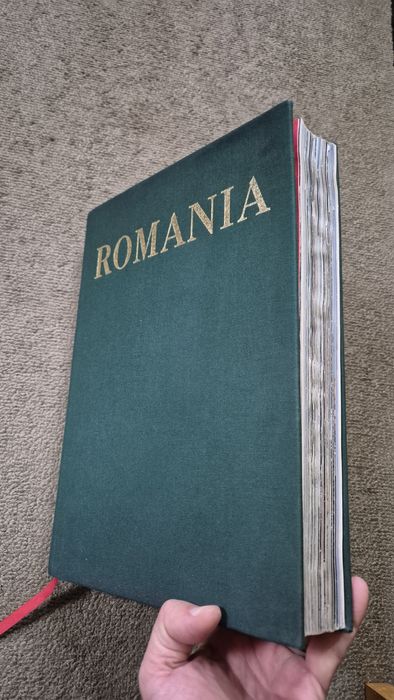 Carte album format mare Ilustrații Romania