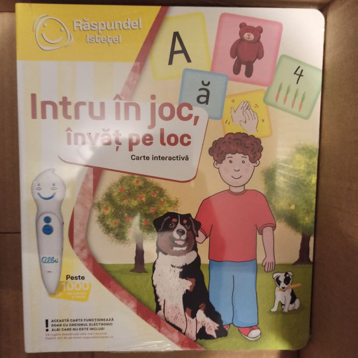 Carte Raspundel Istetel Intru in joc, învăț pe loc