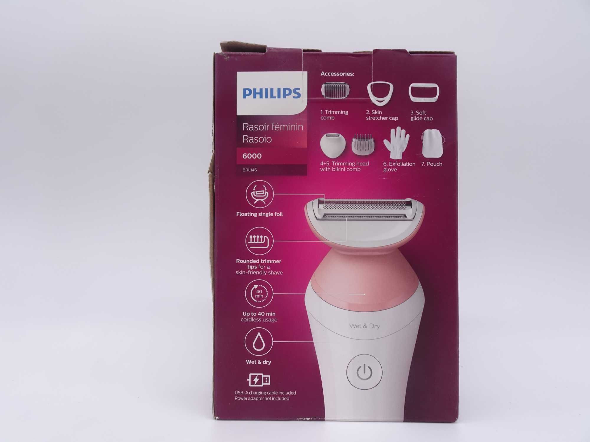 Aparat de ras Philips Lady Shaver Seria 6000 BRL146/00