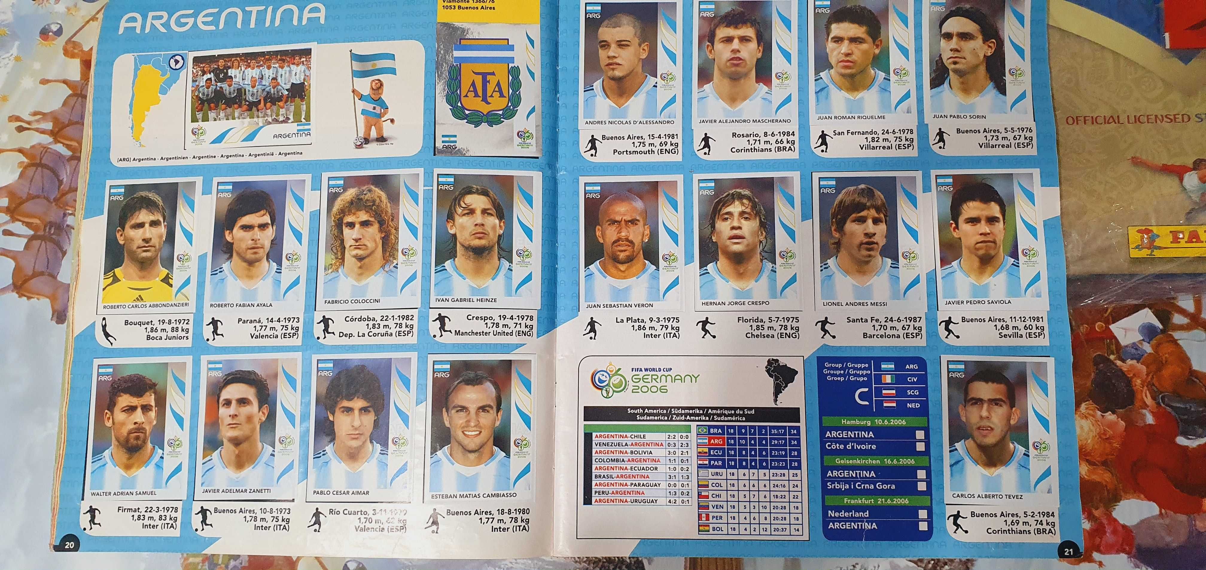 Panini World Cup 2006 COMPLET