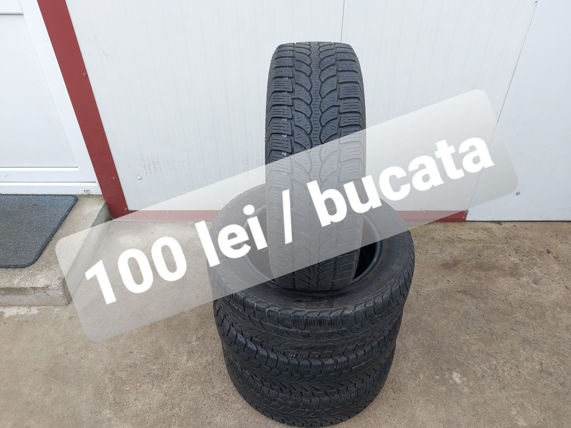 100 lei bucata! Set anvelope M+S 185 60 15 Bridgestone Blizzak