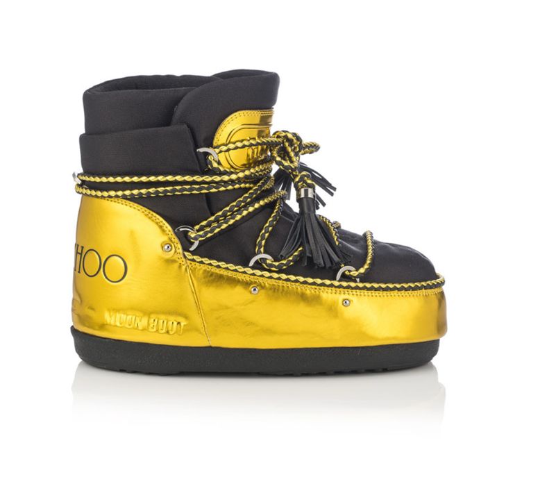 Оригинални Jimmy  Choo Moon Boots Gold