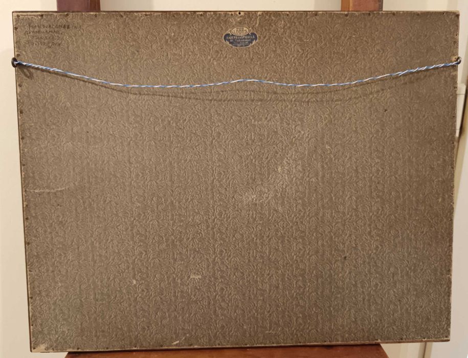 Литография на известния белгийски художник Edmond Van Dooren?