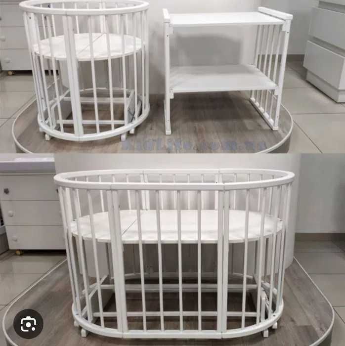 Детская кроватка трансформер 3в1