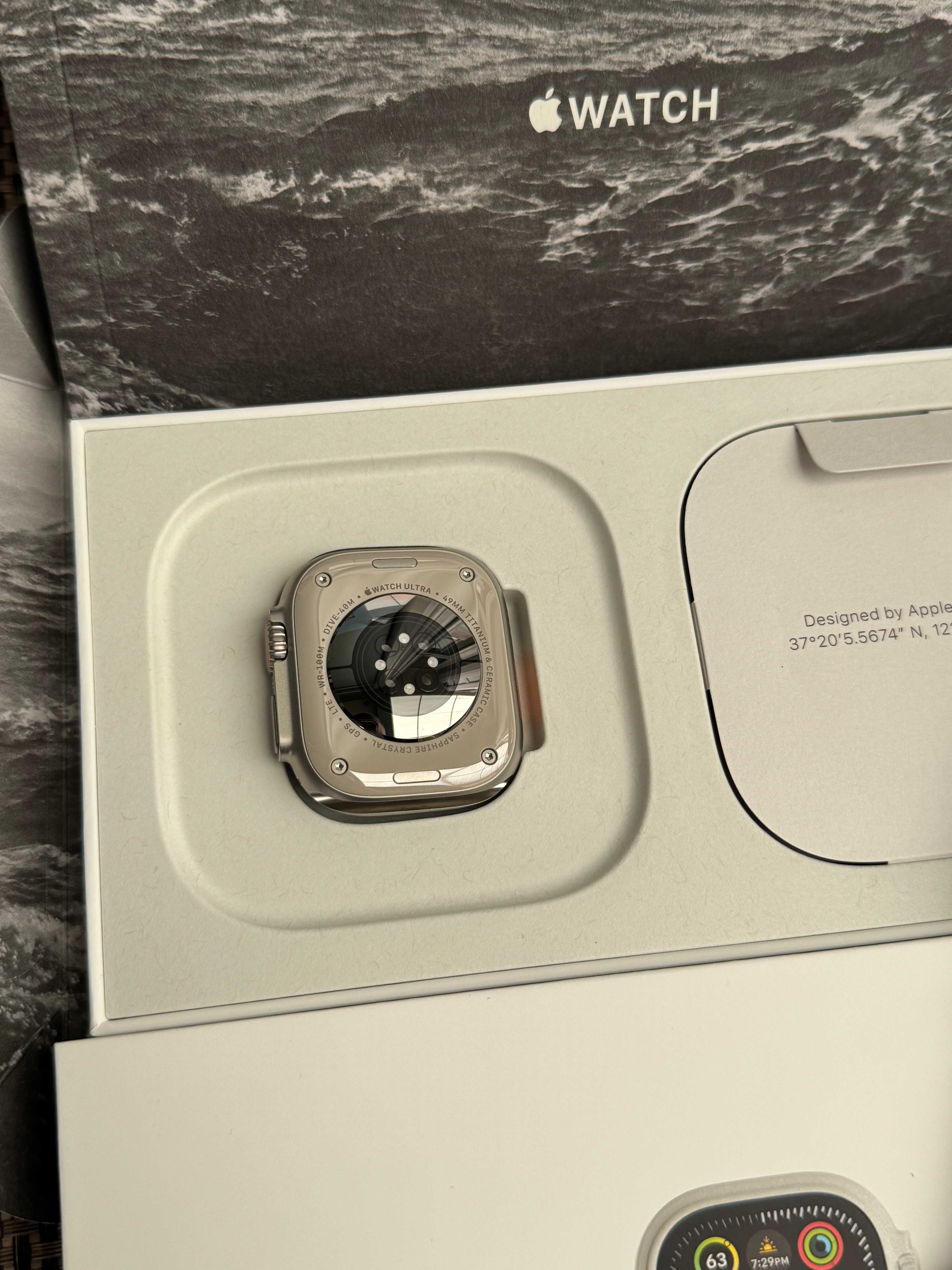 НОВ! Гаранция! Apple Watch ULTRA 2 Лизинг от 50лв/м 49mm Cell  Natural