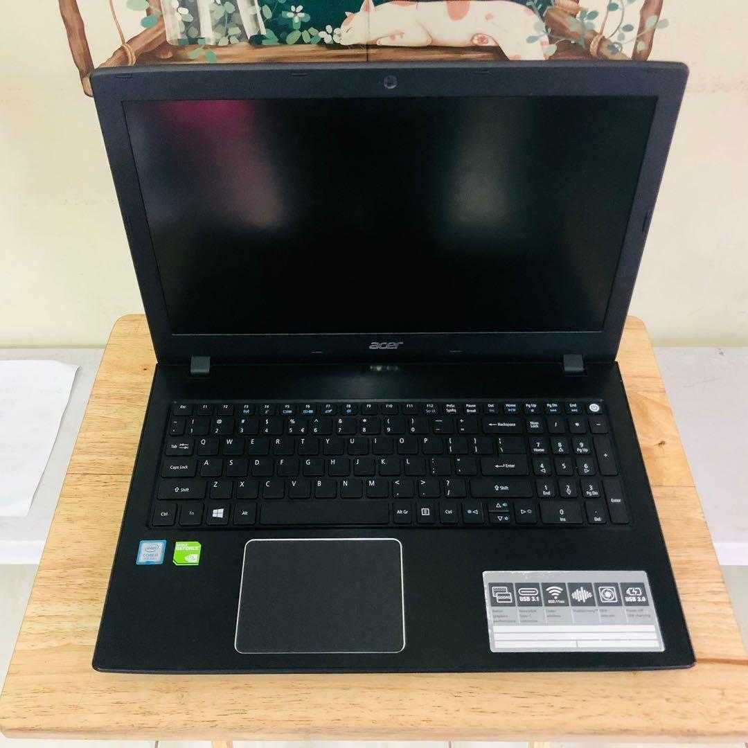 ACER E5 576 noutbuk, core i3 6006, 6/128 gb SSD m2+1000 gb HDD + 2 vid