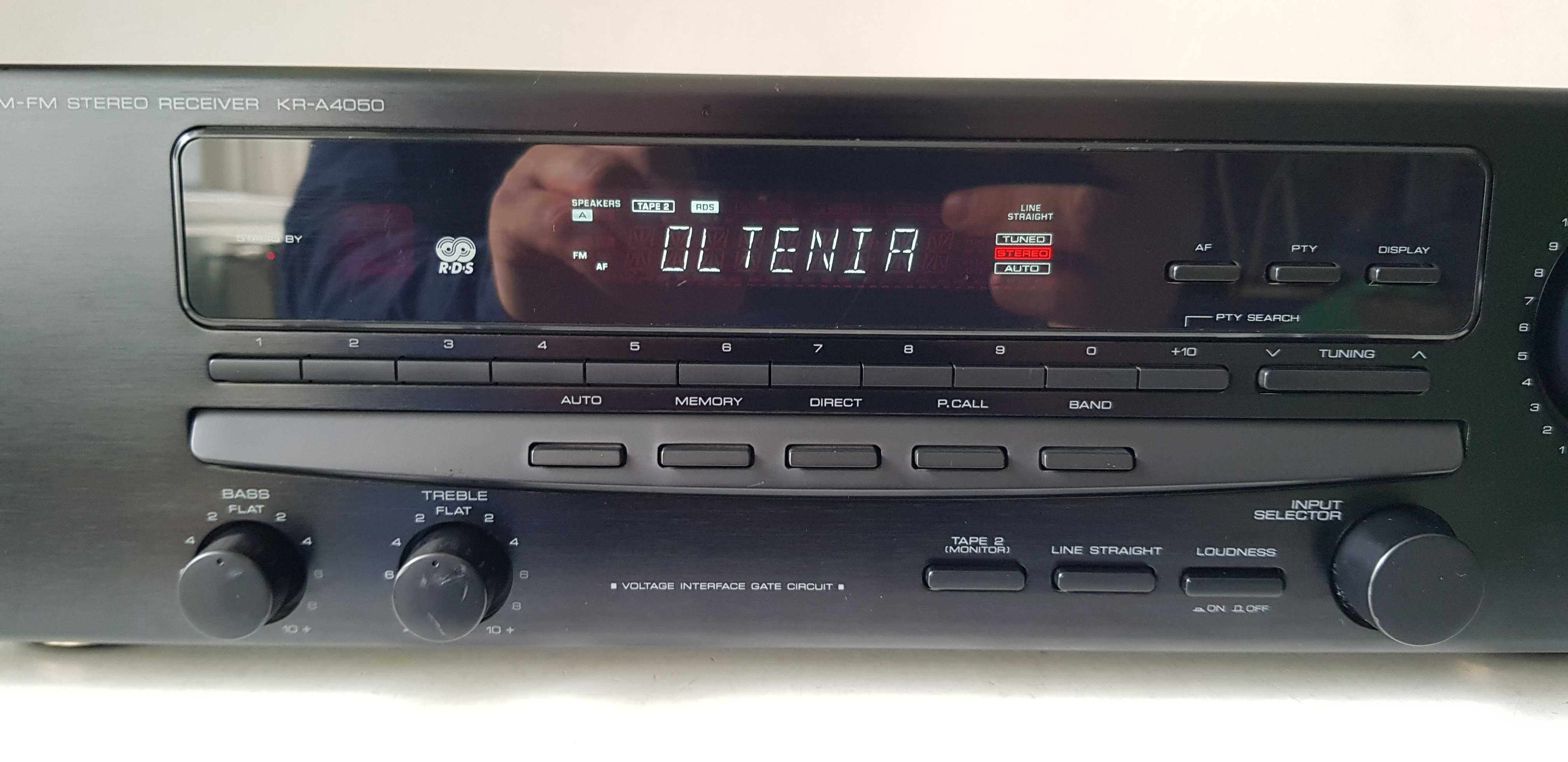 Kenwood KR A 4050 amplificator stereo muzica film timp liber