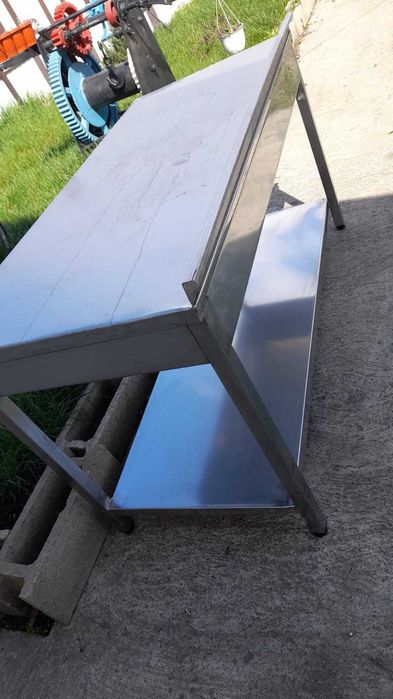 Masă inox L 1600x700x850H