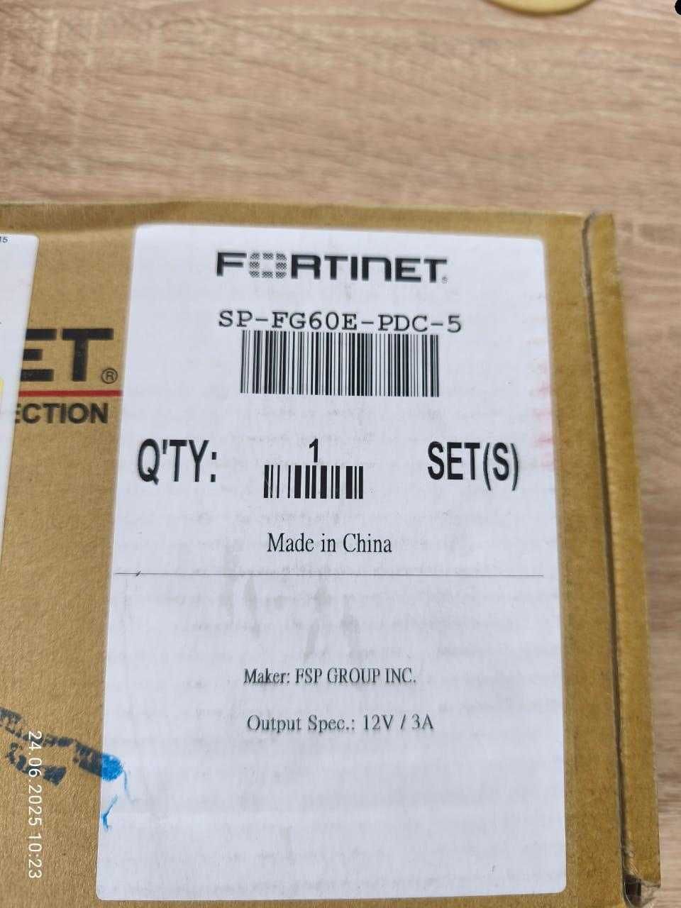 Блок питания AC дял  Fortinet FortiGate 80E/81E, 80/81F