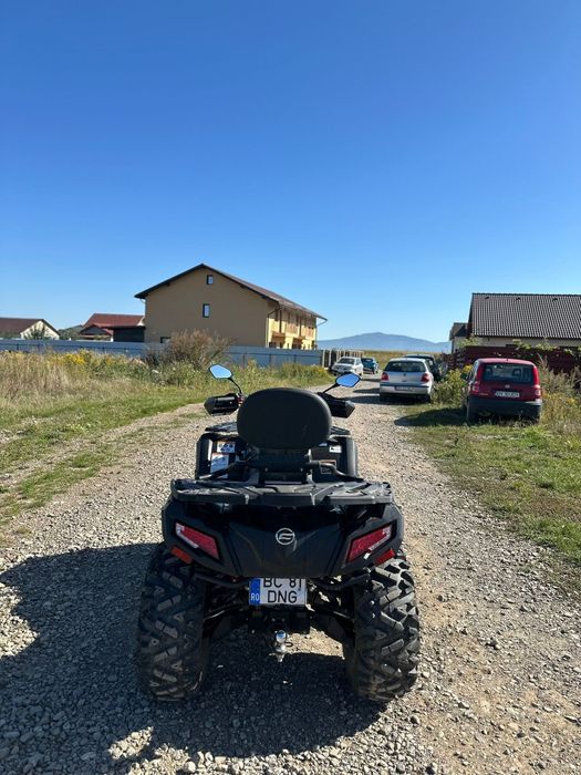 Cf Moto 550L//Carte Romania  / L7E, numar negru /variante atv Can Am