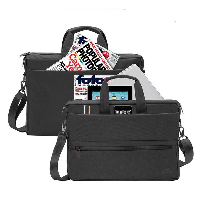 Сумка для ноутбука 15,6" Rivacase 8630 TIERGARTEN (Black)