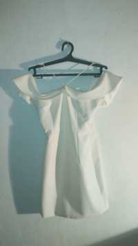 Белое платье по низкой цене