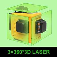 Nivela laser 360Grade cu acumulator 6D
