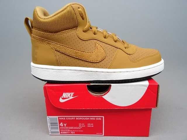 Ghete  ADIDASI ORIGINALI 100%  NIKE Court  BOROUGH mid  nr 35.5