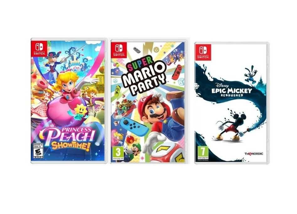 Игры для Nintendo Switch / Switch Oled (Новые запечатанные)