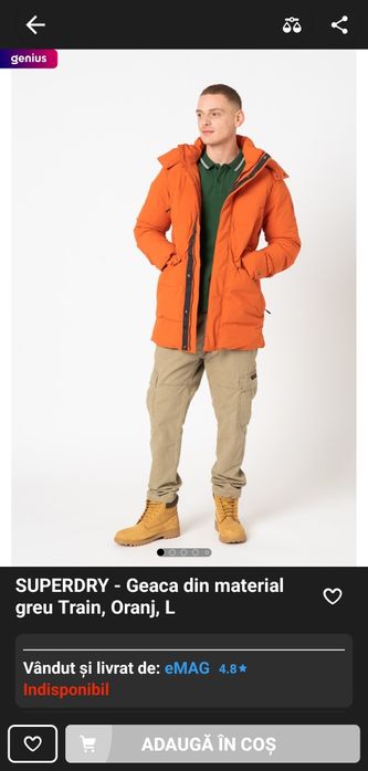 Geacă iarnă Superdry