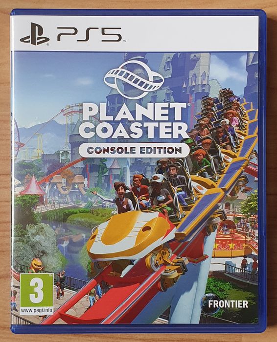 Перфектен диск с игра Planet Coaster за PS5 Playstation 5 Плейстейшън