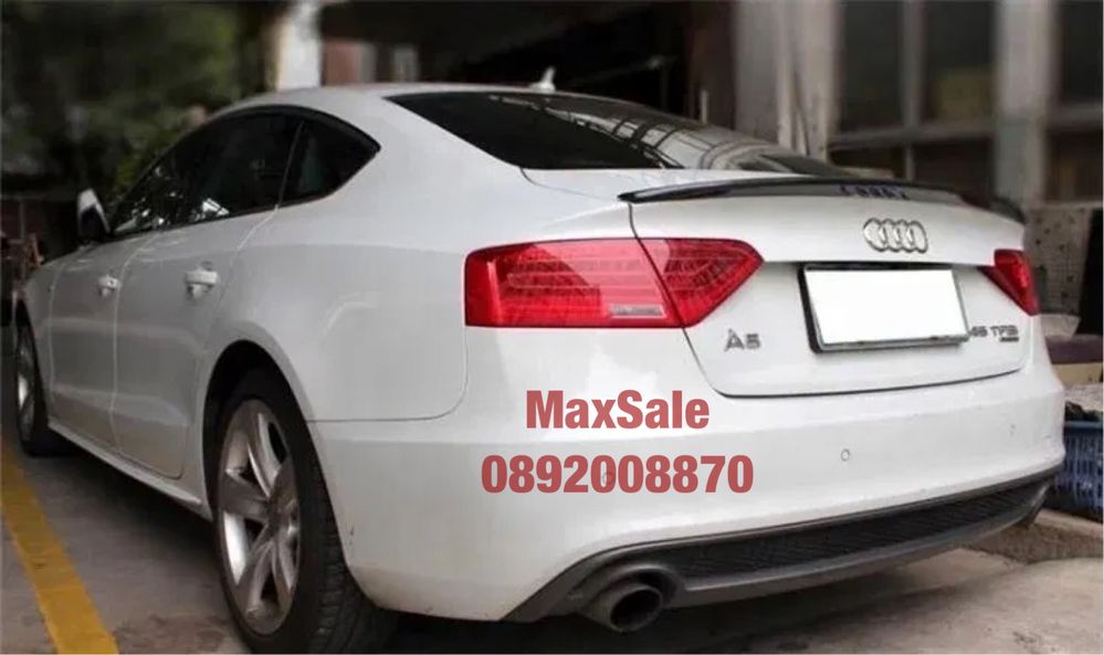 Лип спойлер lip spoiler багажник abt Audi A5 S5 RS5 B8 ауди а5 с5 рд5