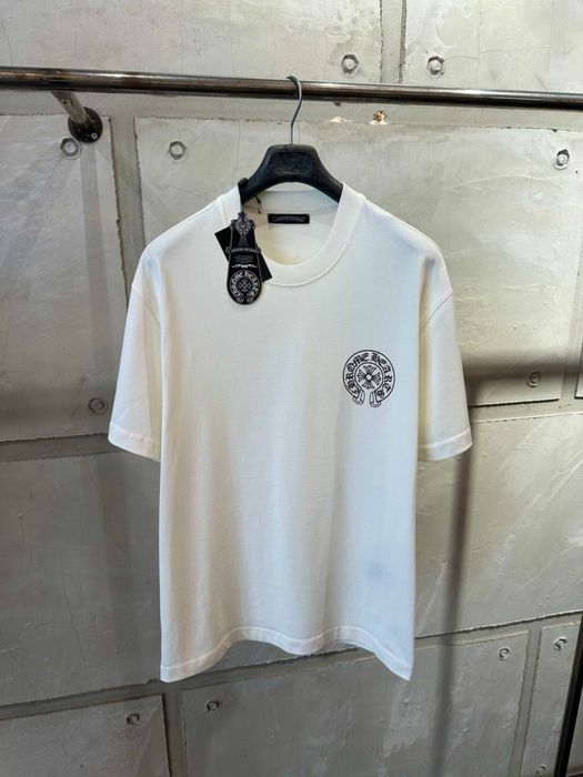 Chrome Hearts тениска — бяла, размери S–XXL, нова
