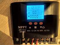 Controler tensiune panou solar MPPT 60A, 12/48V, afisaj LCD