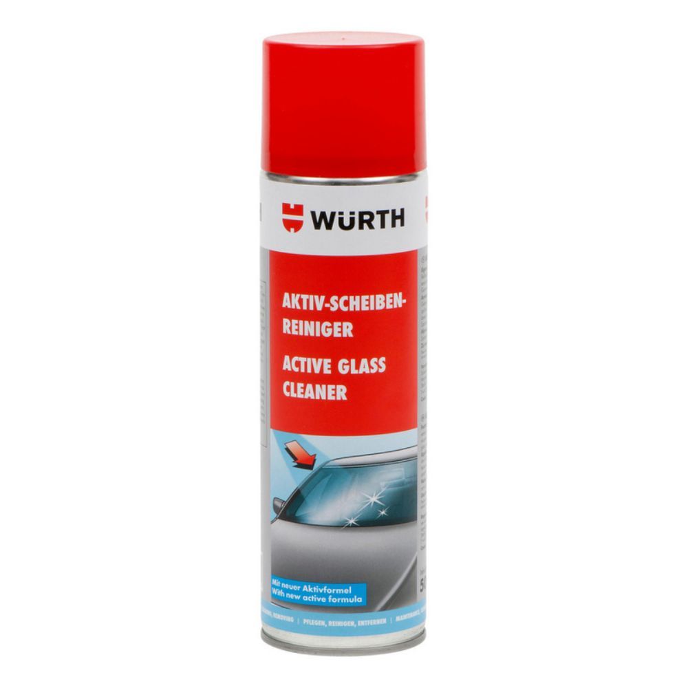 Spray curatitor geamuri, WURTH, cu spuma activa, 500 ml