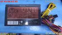 sursa pc calculator APS 720W 2 mufe de 6 +2 pini pci si 8 pini