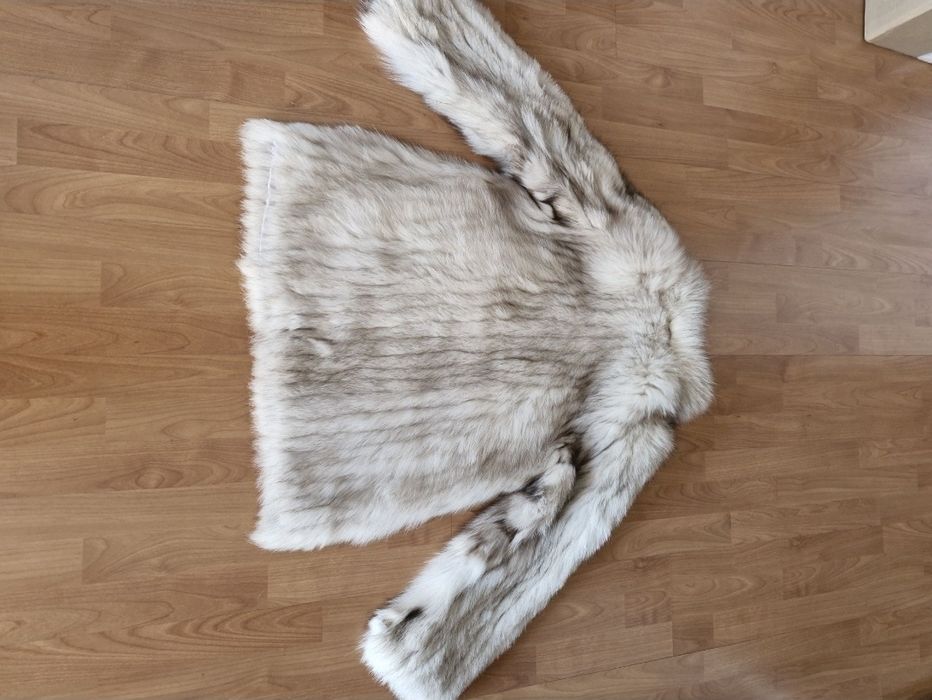 Palton din blana naturala M