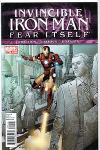 The Invincible Iron Man #504 Fear itself benzi desenate