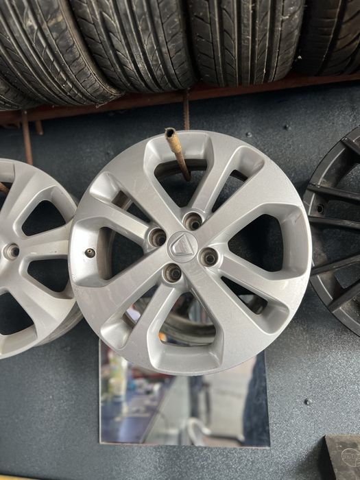 Set jante aliaj 4x100 R16 original Dacia!