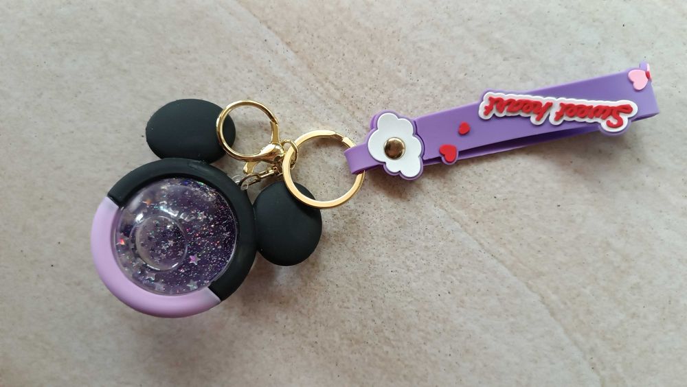 ключодържател Minnie Mouse с течност и звезден прах Мини Маус