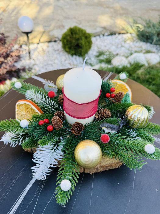 Aranjamente si coronite de Craciun