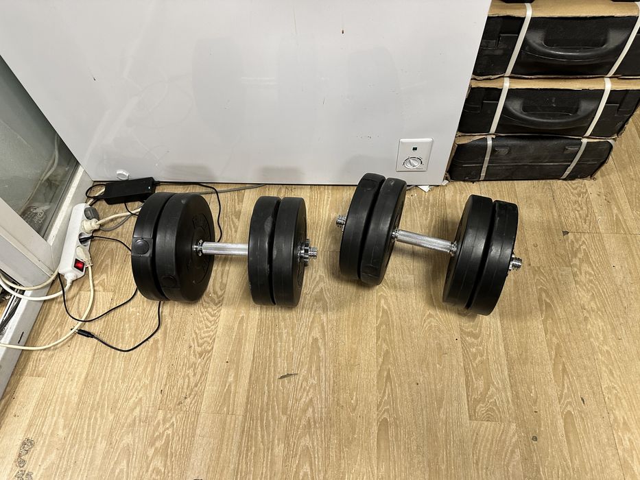 Gantere reglabile noi set 46 kg, 23 kg+23 kg=46 kg Germany