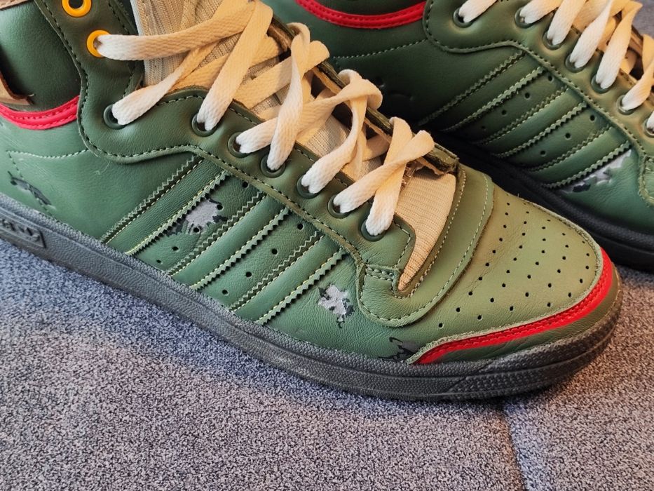 Обувки кецове Adidas Top Ten Hi Star Wars Boba Fett