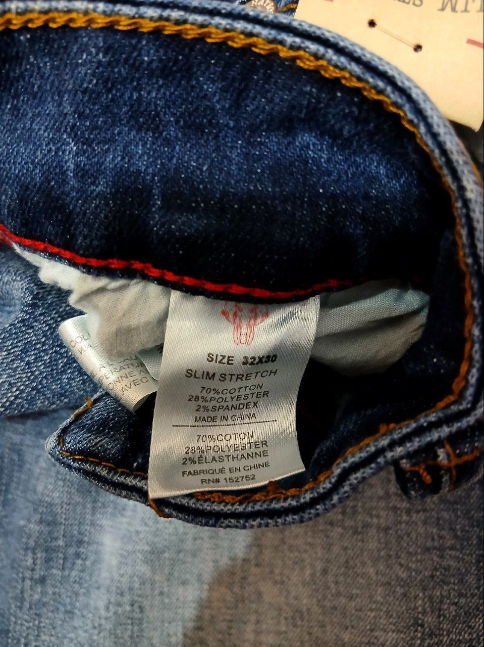 Из США, джинсы Nation of Saints Original
 Original Straight Jeans Mens
