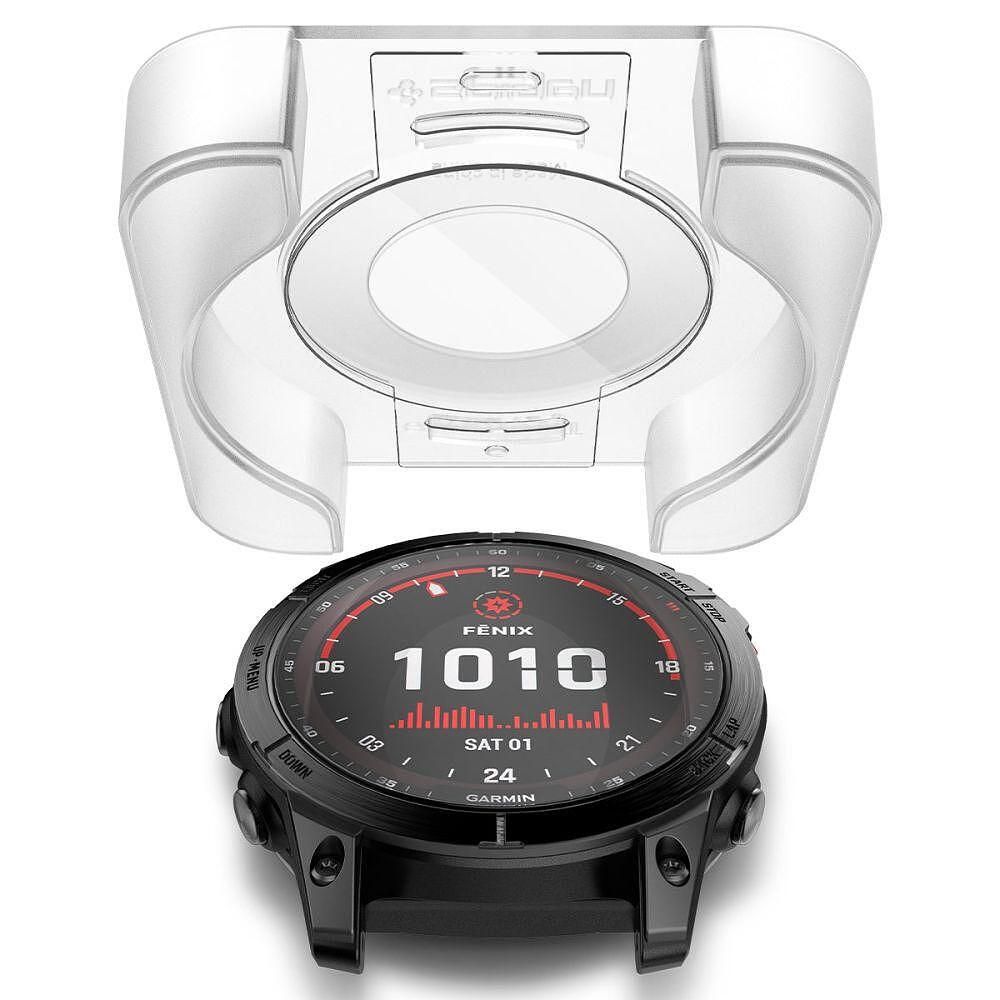 Стъклен протетор spigen 2-pack за garmin fenix 7x