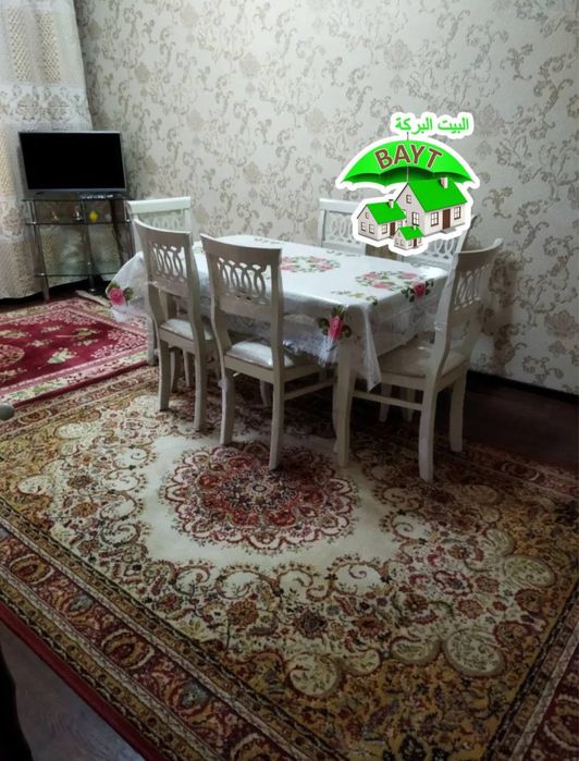 ~1в2/2/4 Балкон 1,5х6 Чиланзар 14 Квартал 38м2 Мебел+Техника Продаётся