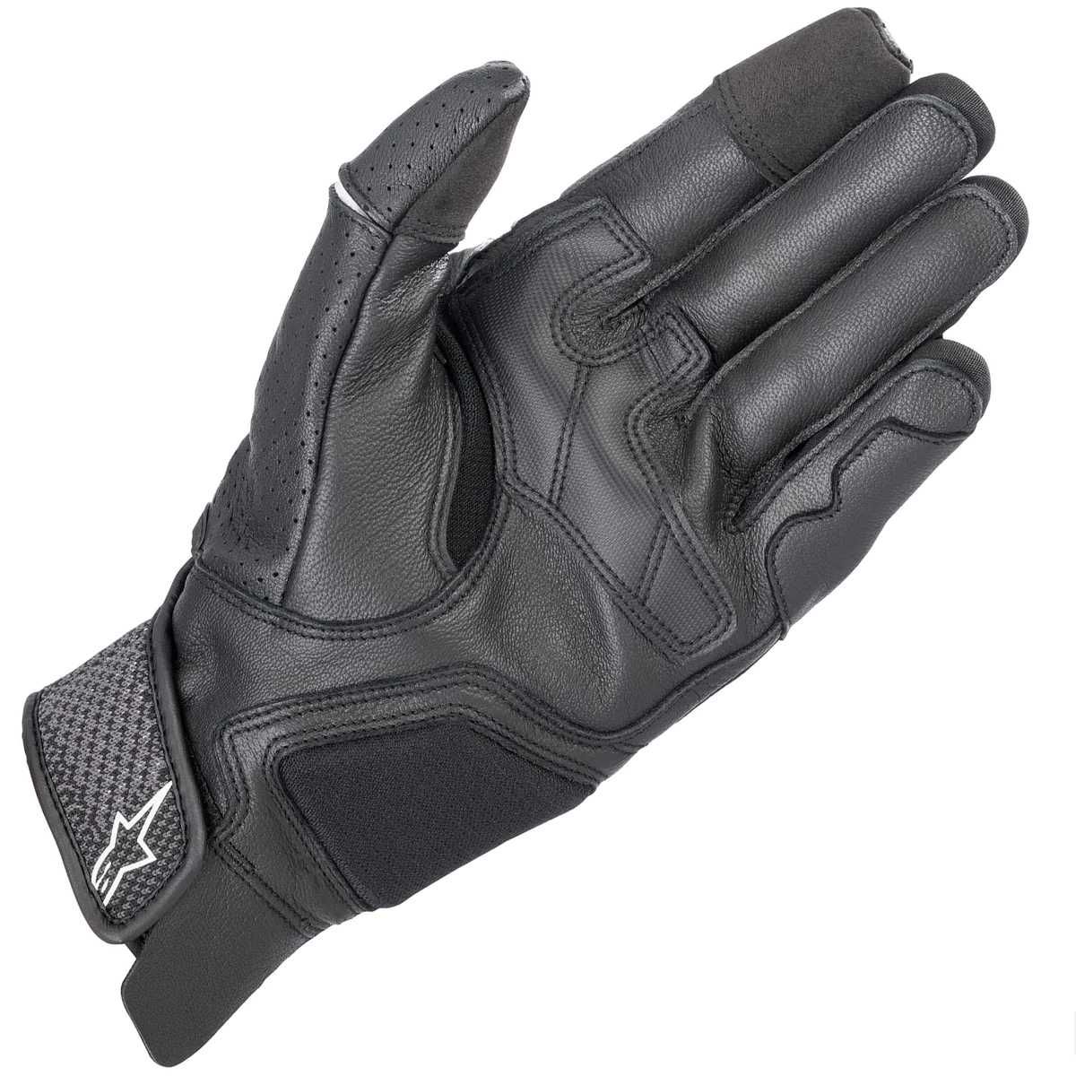 ПРОМОЦИЯ Кожени ръкавици за мотор  ALPINESTARS SP-5 BLACK NEW