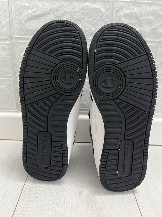 Adidași Champion mid alb-negru, noi, mărimea 40