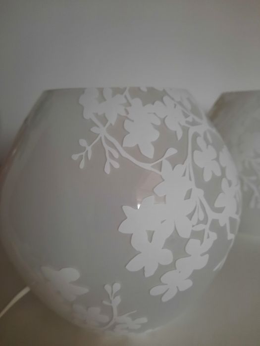 Vand set 3 veioze noi, nefolosite, din sticla, model deosebit