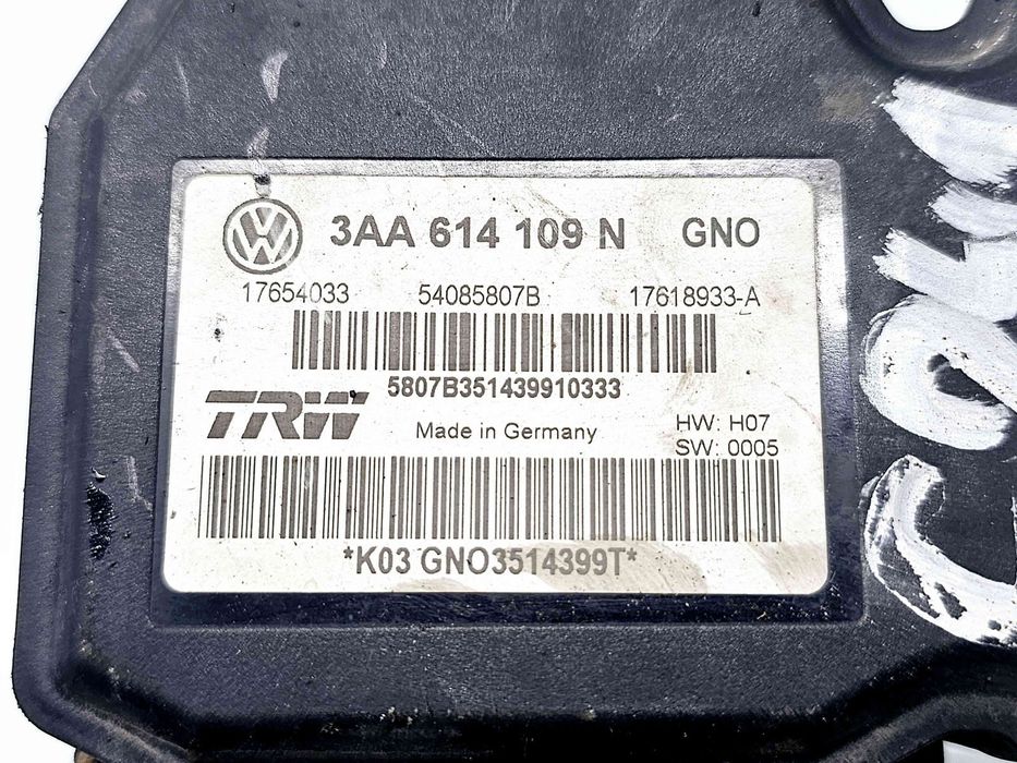 Pompa ABS Volkswagen  Volkswagen Eos (1F7, 1F8) [Fabr 2006-2015] 3AA61