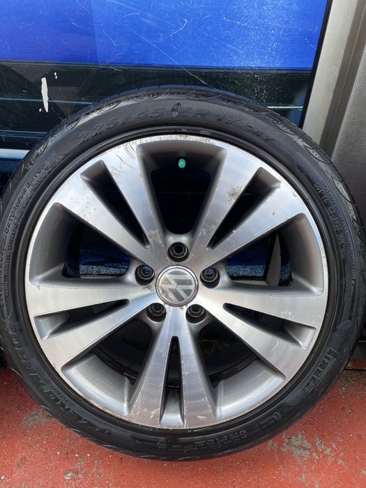 Jante R17 5x112 cauciucuri de vara