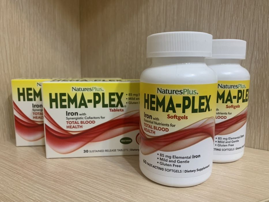 Hema plex, железо, гема плекс