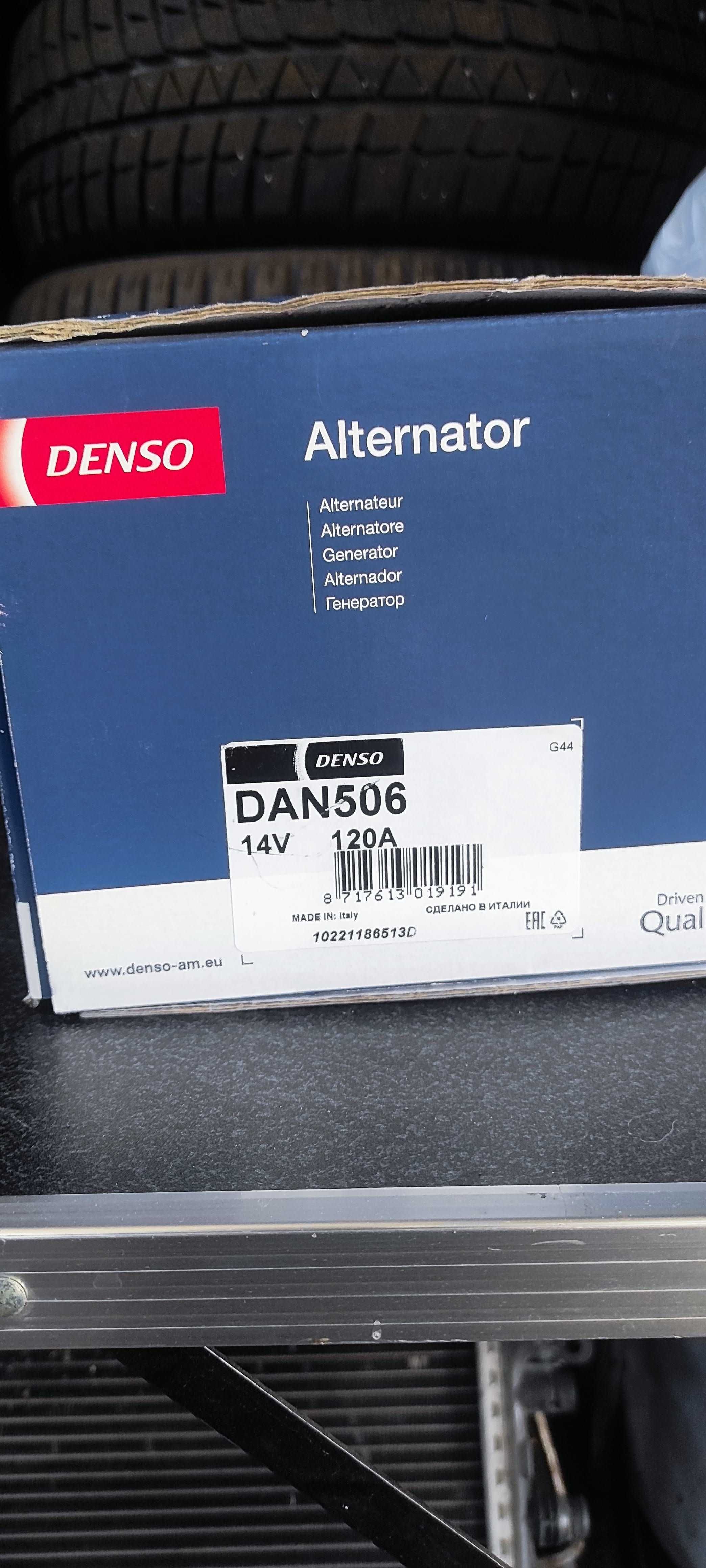*НОВ* Алтернатор / Denso / Opel 1.9cdti 120A 14V