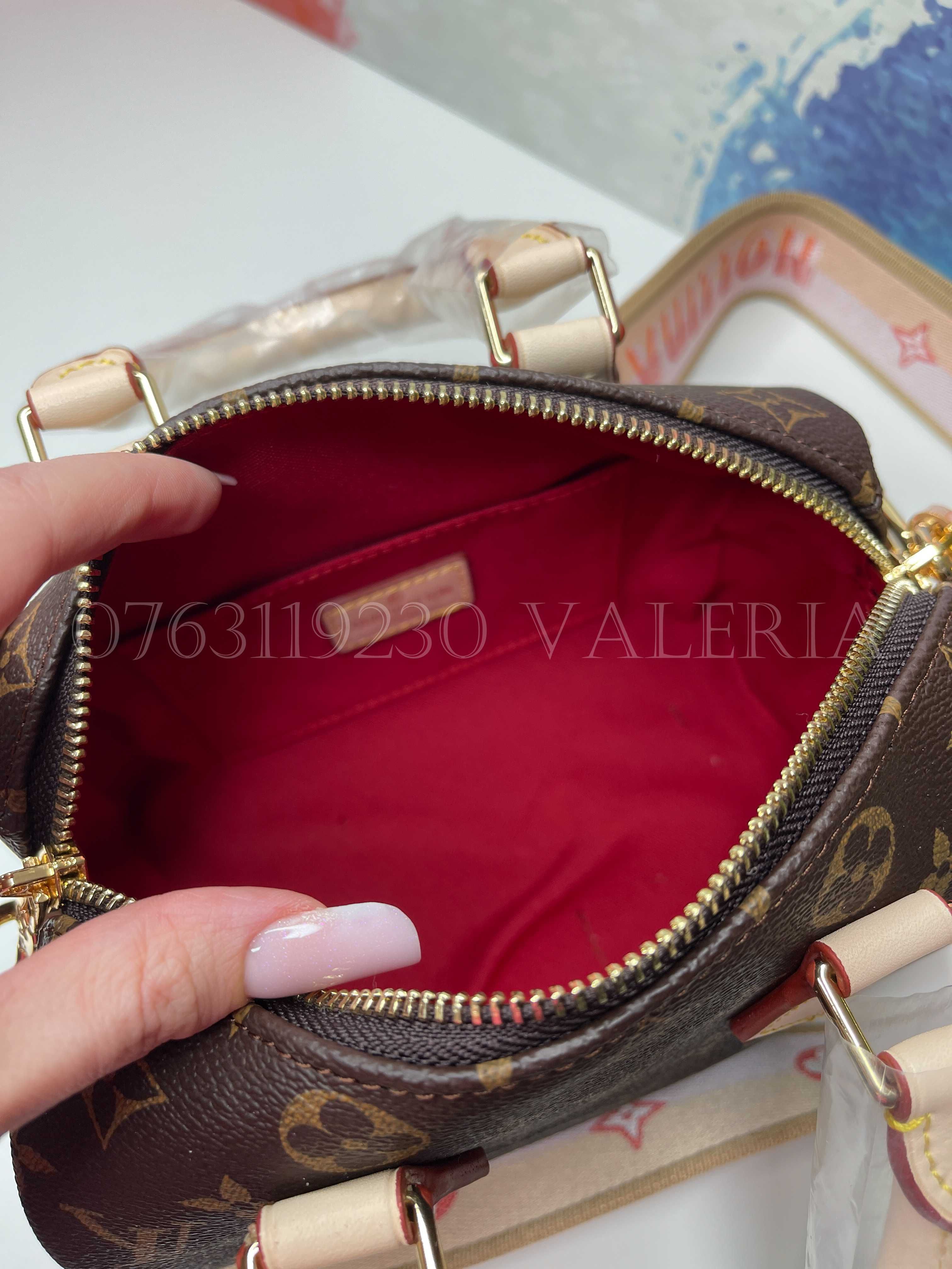 Geanta Louis Vuitton Speedy 20 cu Banduliera