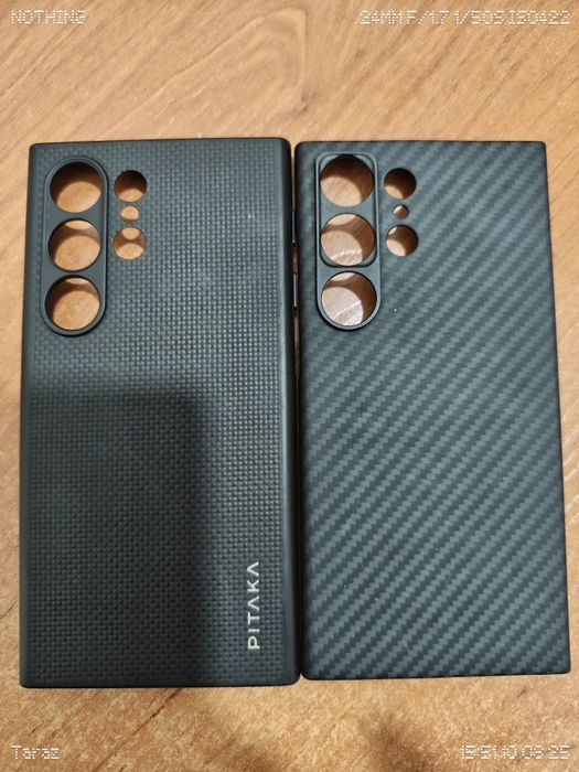Чехлы Pitaka и Keephone на S24 ULTRA