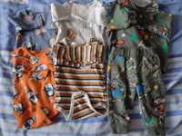 Бебешки дрешки размер 3-6м, ританки, бодита с дълъг ръкав