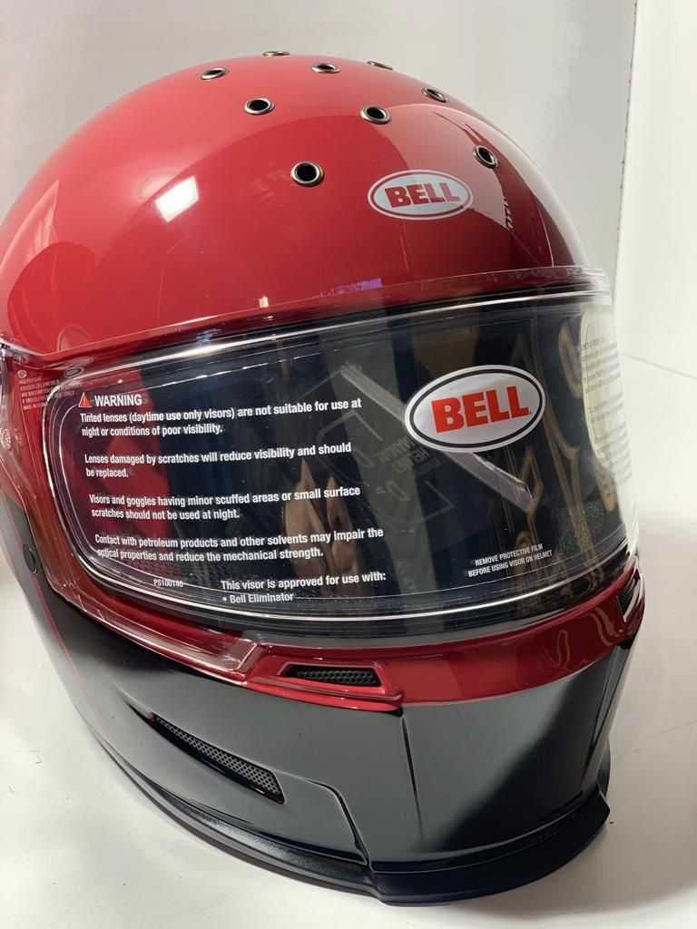 Casca Bell Eliminator GT Red Originala marimea M 57-58 cm DIAMETRU