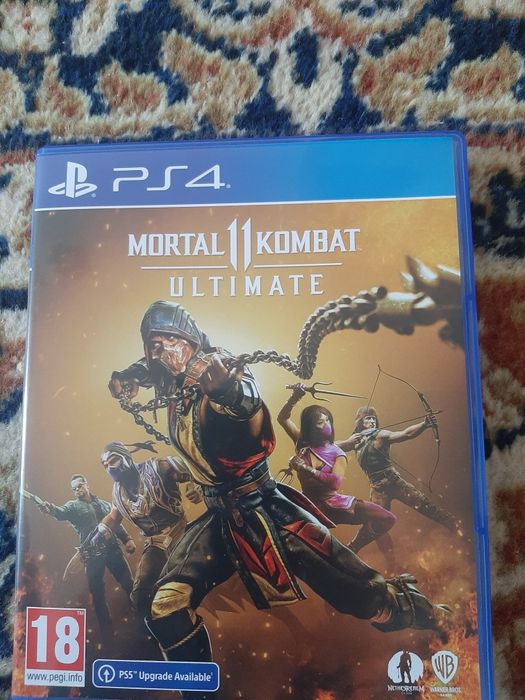 Продам диск на пс4 mortal kombat 11 ultimate обмен на МК xl или паука