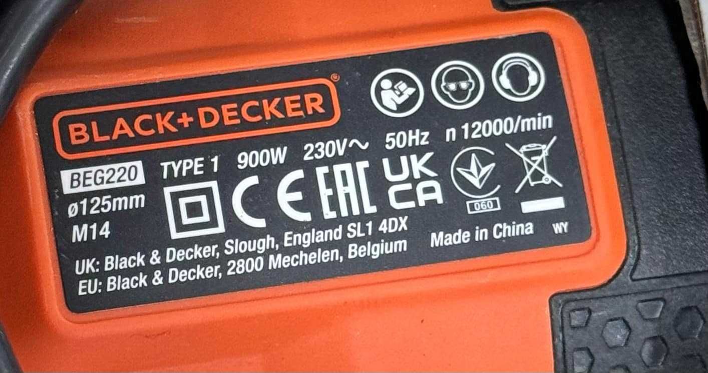 Продавам Ъглошлайф BLACK&DECKER BEG220