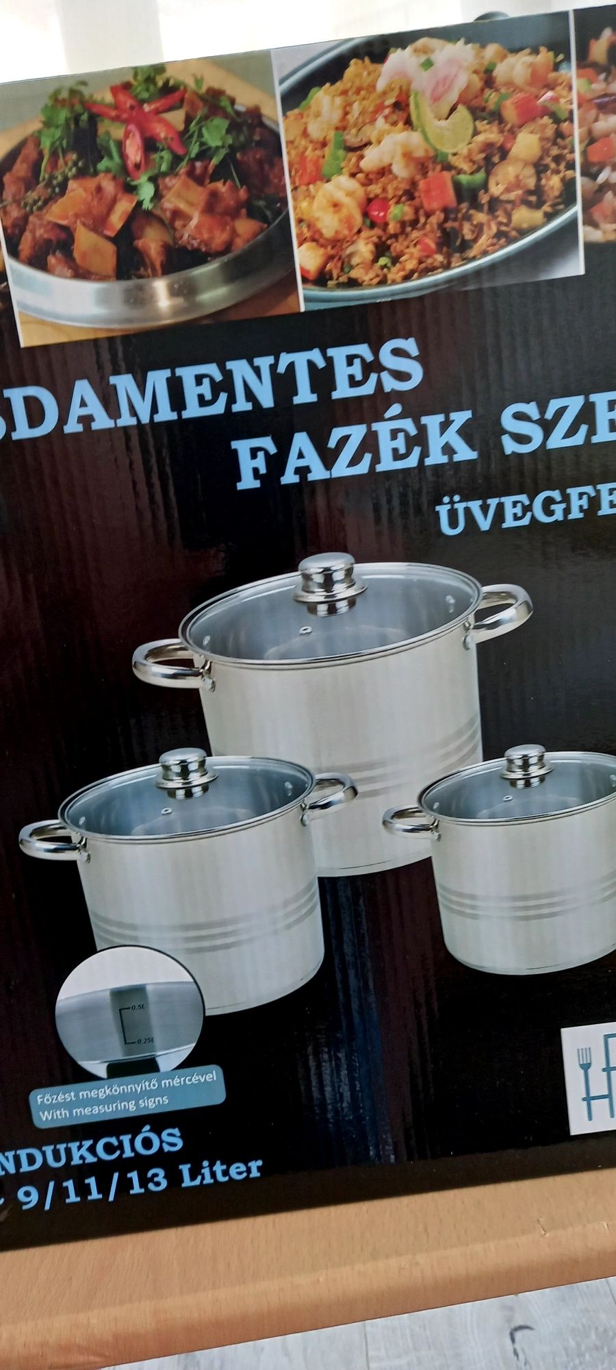 Set oale inox  Perfect Home  Ungaria 9/11/13 Litri  Promo 289 Lei